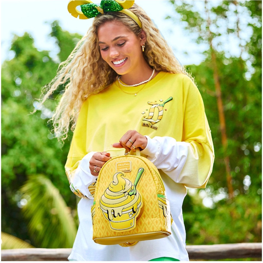 Disney eats pineapple swirl lounge fly mini backpack - Picture 2 of 4